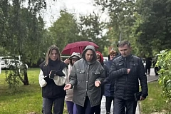 Александр Шутиков провел обход территории в поселке Ерино