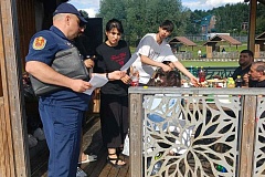 Столичные огнеборцы проводят мониторинг пикниковых зон
