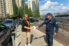 Московские спасатели продолжают проводить профилактическую работу