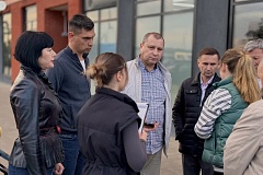 Владимир Сохацкий провел обход территории в жилом комплексе «Алхимово»