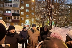 Владимир Сохацкий провел обход на улице Типографская