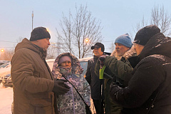 Владимир Сохацкий провел обход на улице Брусилова