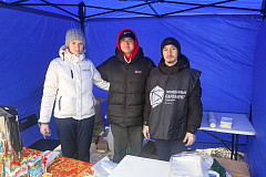 Молодежная палата приняла участие в Масленице